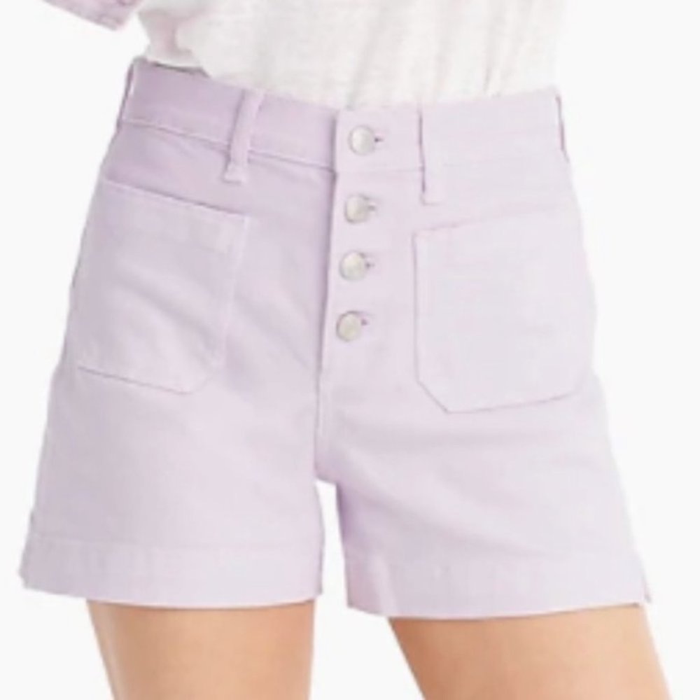 J. Crew Orchid High Rise Denim Shorts size 30